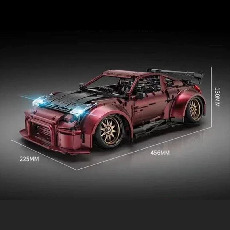 Happy Build YC-23005 - Static Version - Limited Stanced 350z JDM Coupe - vue 5 | Power Blockz