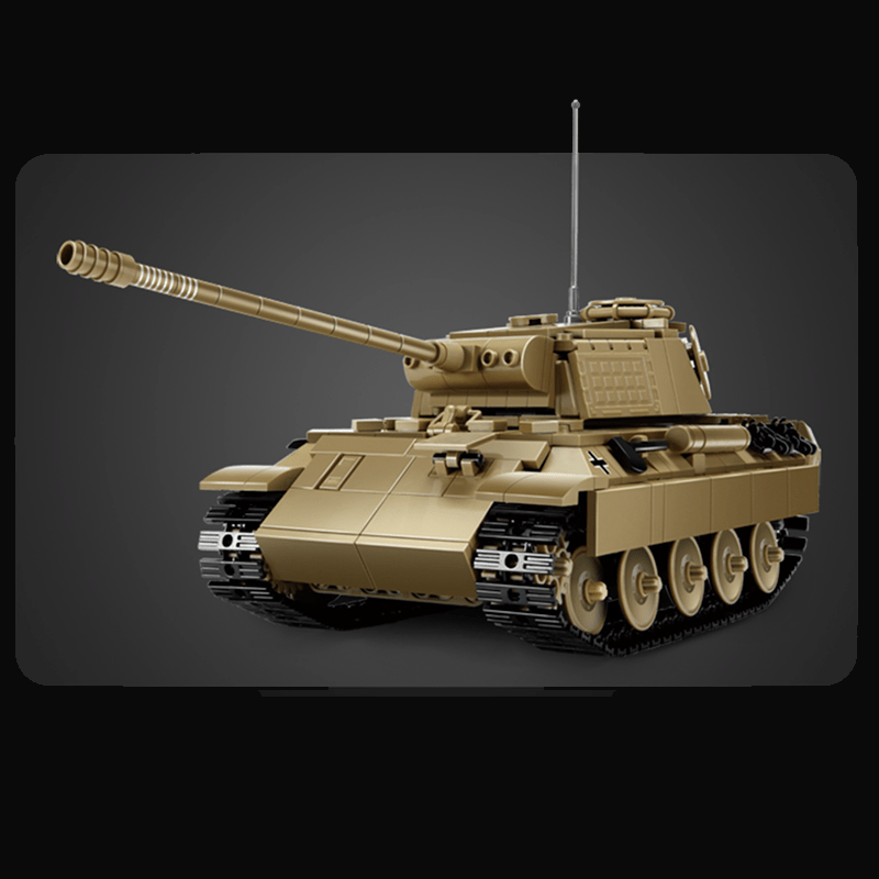 CaDa C61073W - Remote Controlled Panther Tank - vue 9 | Power Blockz