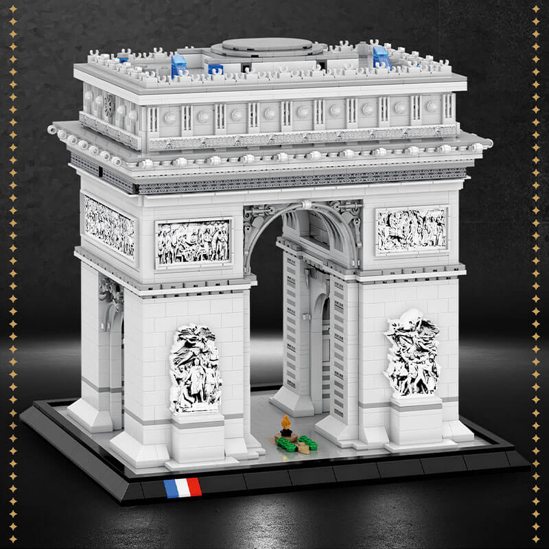 Reobrix 66024 - Arc de Triomphe - vue 6 | Power Blockz