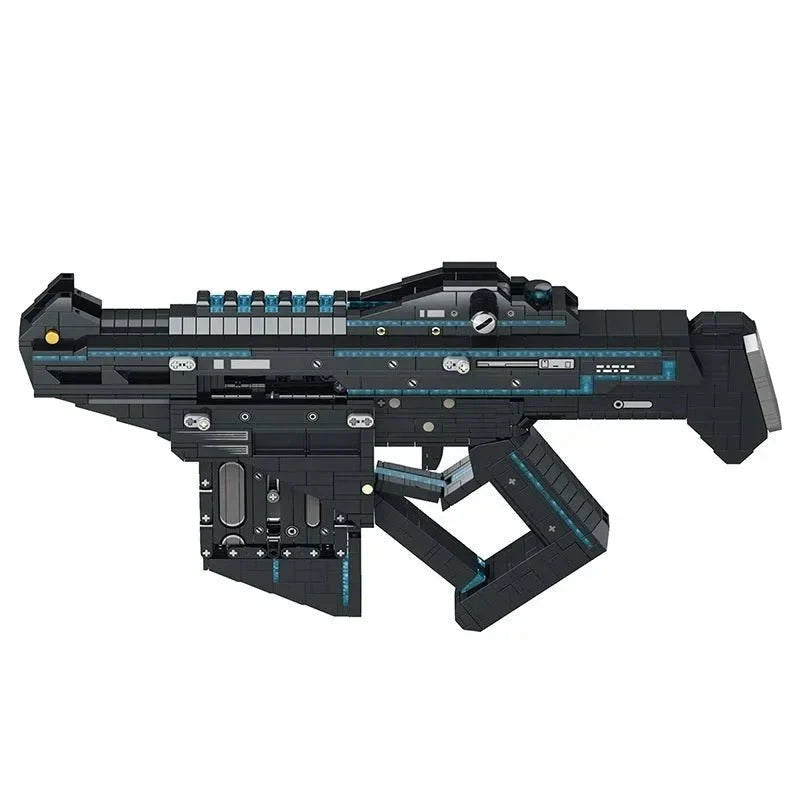 Reobrix 77007 - Military Motorized Burst SMG | Power Blockz