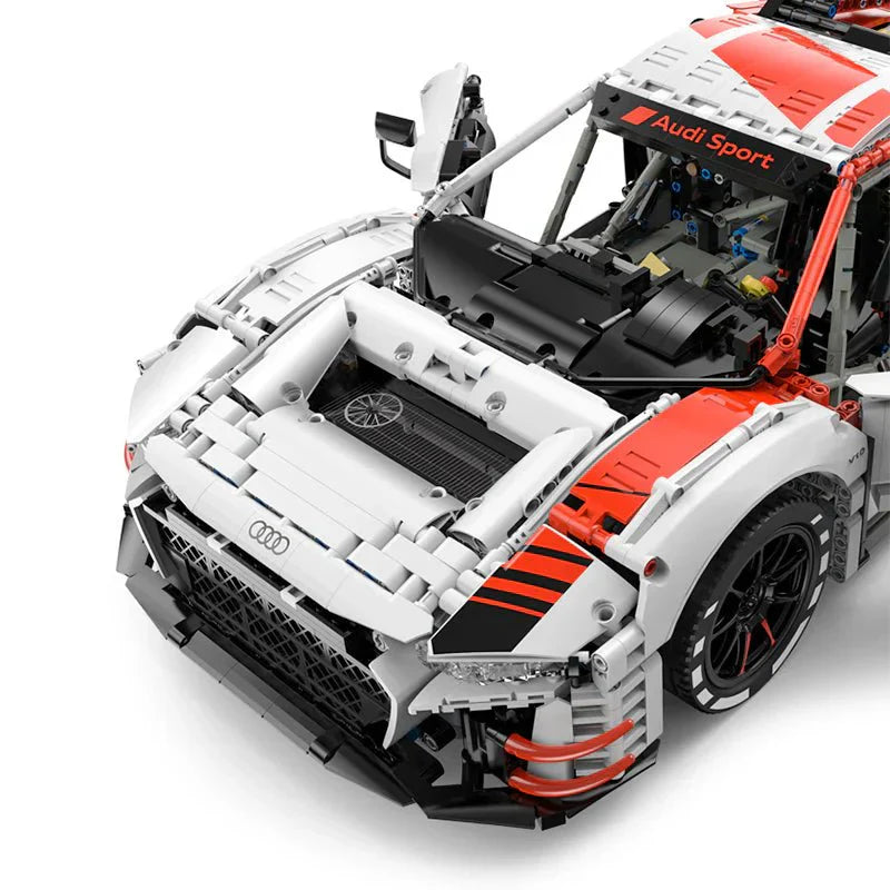 Rastar 99310 - Static Version - Audi R8 LMS GT3 - vue 14 | Power Blockz