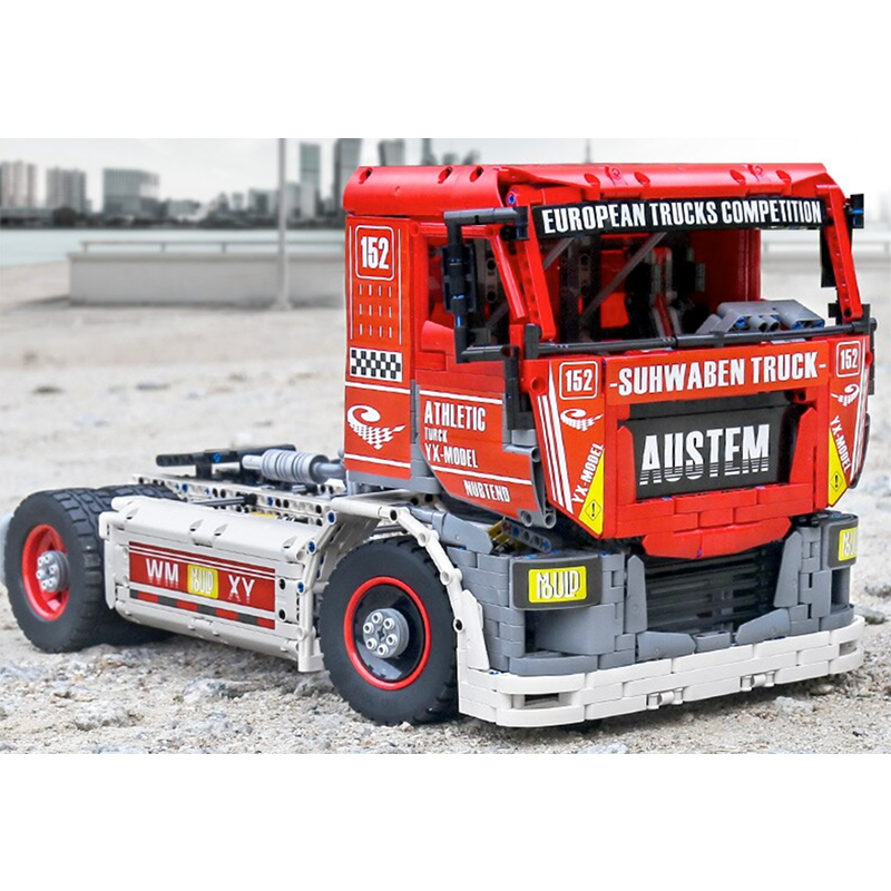 Mould King 13152 - Race Truck Remote Control - vue 8 | Power Blockz