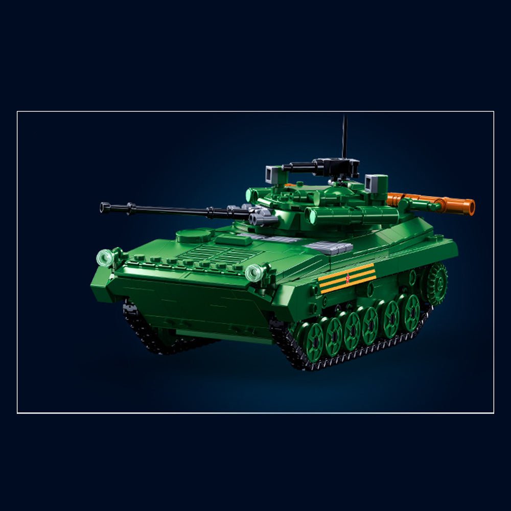 Sluban M38-B1136 - BMP-2MS Infantry Gighting Vehicle - vue 4 | Power Blockz