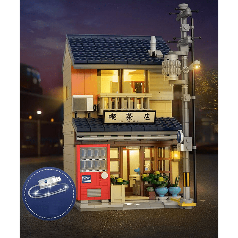 CaDa C66010W - Japanese Tea House - vue 9 | Power Blockz