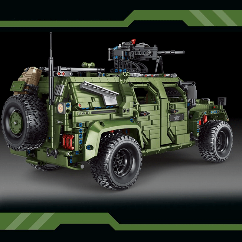 TGL T4015 - Remote Controlled Armoured Raid Vehicle - vue 10 | Power Blockz