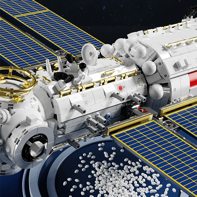 Sembo 203337 - Space Station Core Module - vue 6 | Power Blockz
