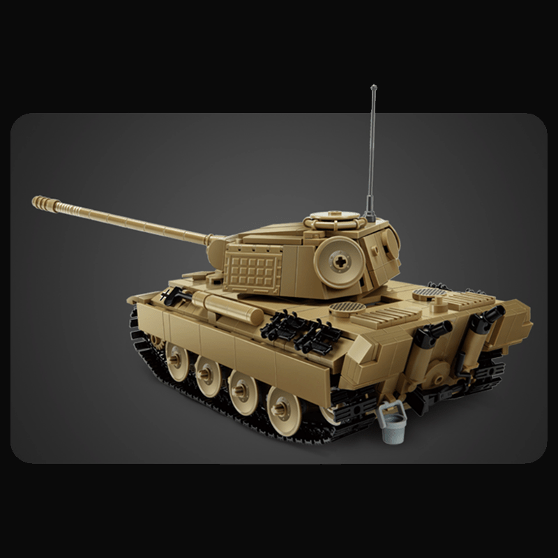 CaDa C61073W - Remote Controlled Panther Tank - vue 8 | Power Blockz