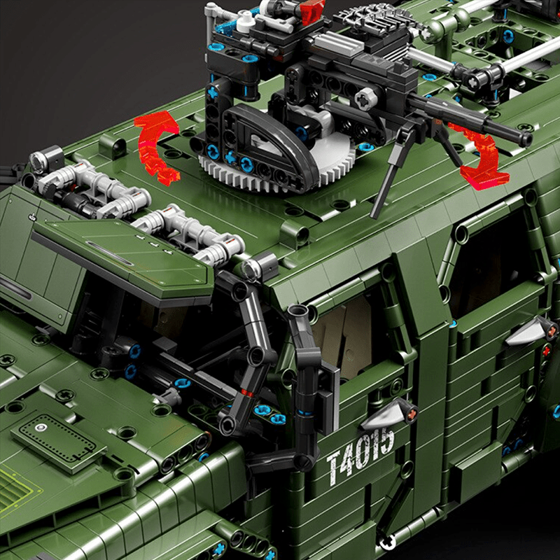 TGL T4015 - Remote Controlled Armoured Raid Vehicle - vue 16 | Power Blockz