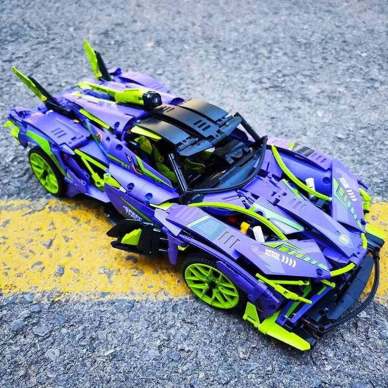 Moyu MY88007 - EVO Track Hypercar - vue 5 | Power Blockz
