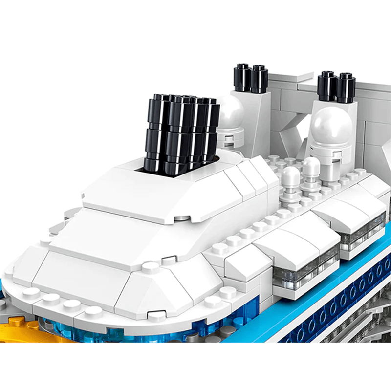 Zhegao QL1808 - Cruise Liner - vue 4 | Power Blockz
