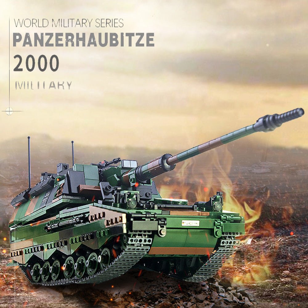 Xingbao XB-06047 - Panzer Haubitze 2000 - vue 2 | Power Blockz