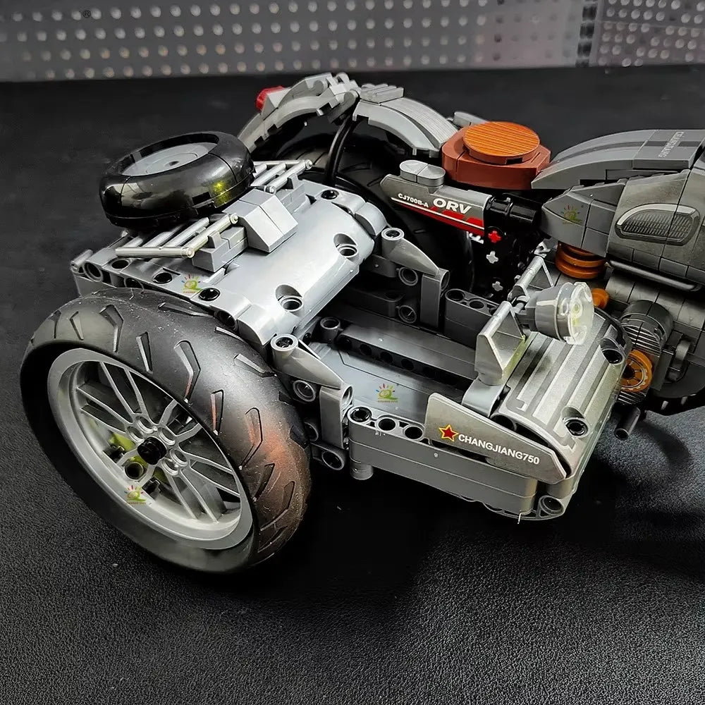 Leibao K2194 - Vintage Sidecar - vue 7 | Power Blockz