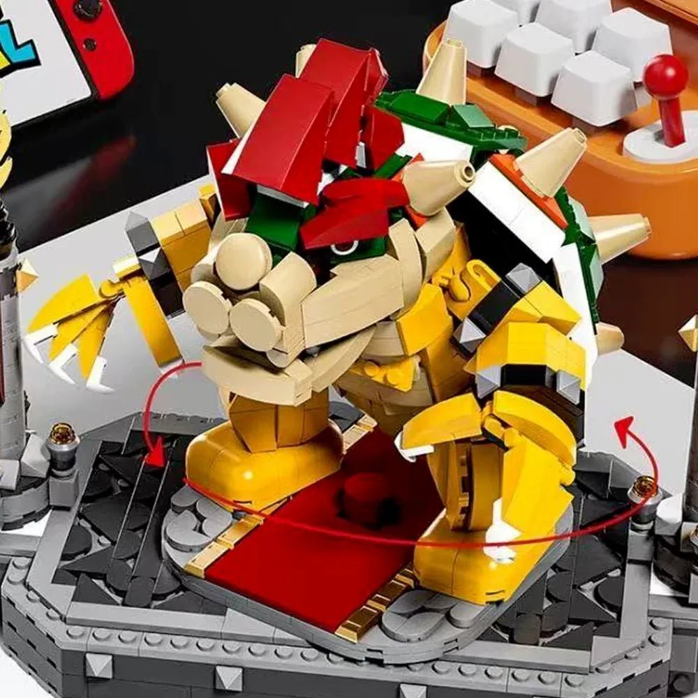 Bowser Super Mario Bros Game | 1272pcs - Bowser Super Mario Bros Game - vue 3 | Power Blockz
