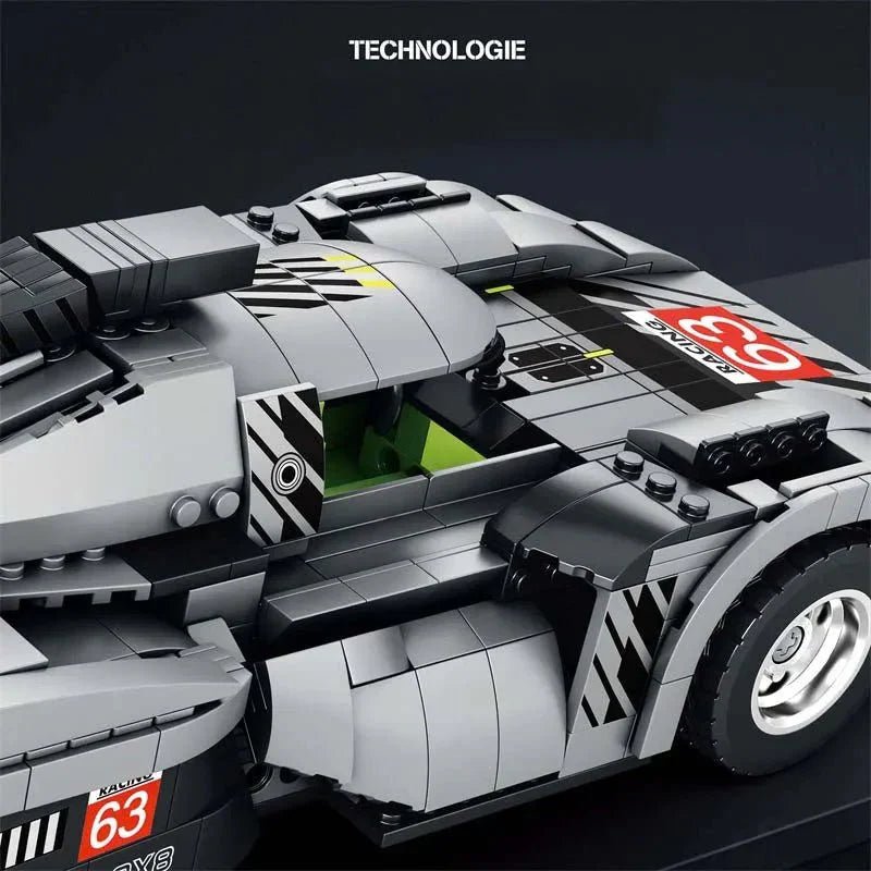 Reobrix 11031 - Wingless Hybrid 9x8 Le Mans Racer - vue 3 | Power Blockz