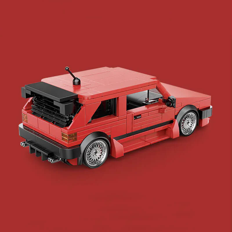 Power Build PB8839 - Classic Retro Golf MKII Hatchback - vue 2 | Power Blockz