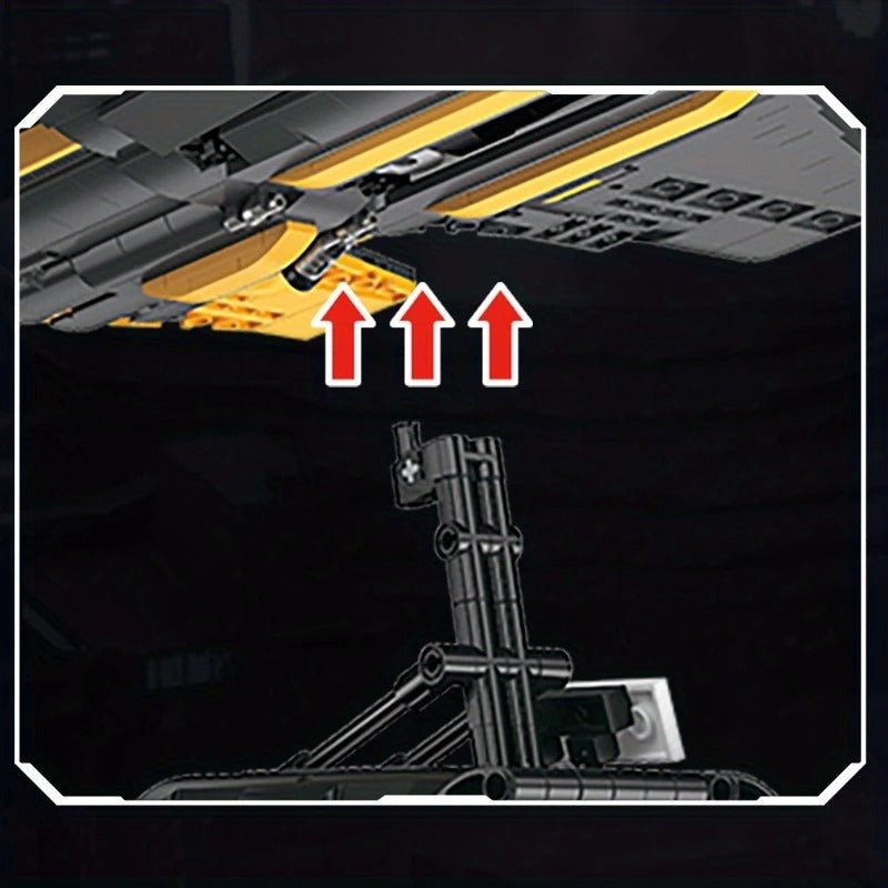 Sluban M38-B1361 - F35B Lightning II - vue 7 | Power Blockz
