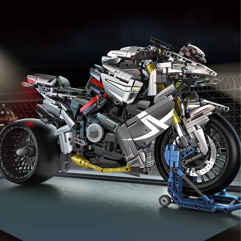 Panlos 672106 - Hyper Naked Street Bike - vue 10 | Power Blockz
