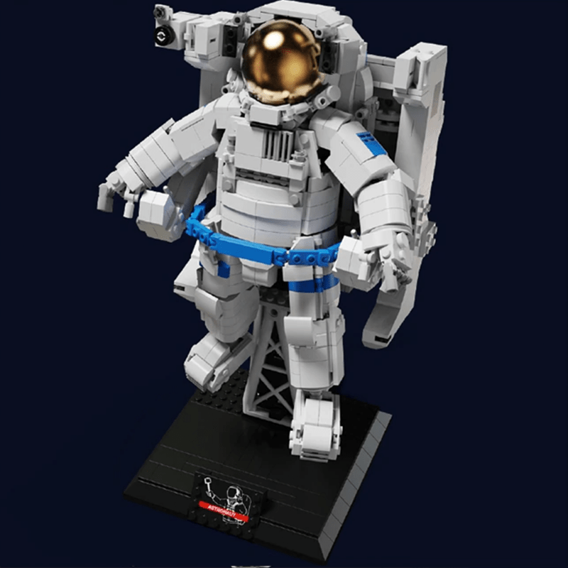 QIZHILE 90022 - Astronaut - vue 7 | Power Blockz