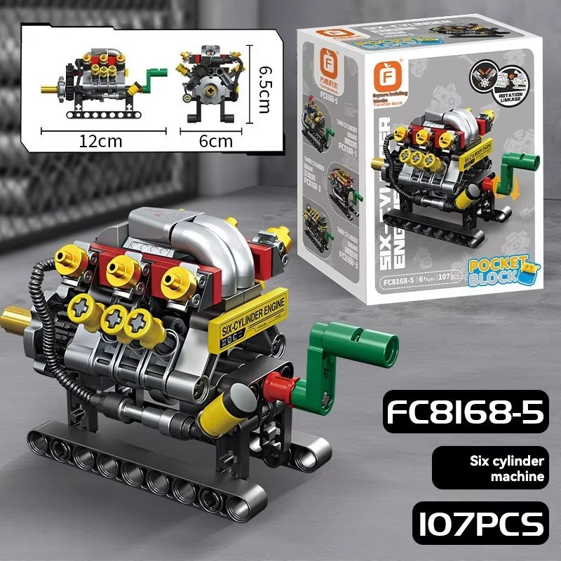 Forange FC8168-2 - Mini Engine - vue 8 | Power Blockz