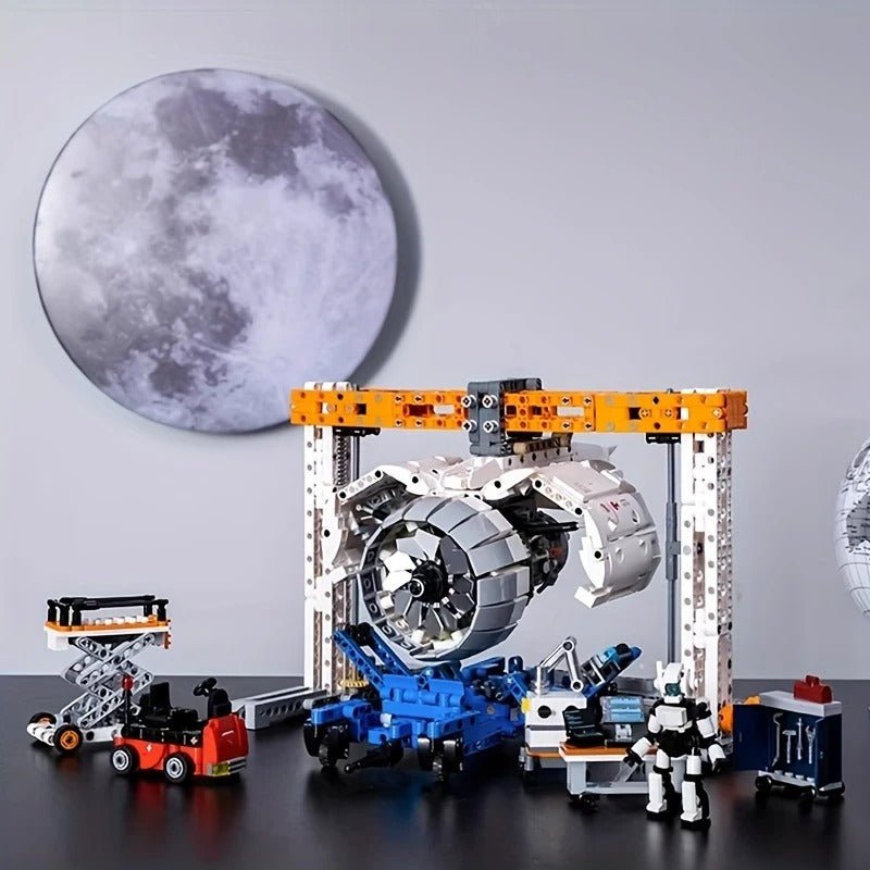 Pantasy 85006 - Aircraft Maintenance Plant Workshop - vue 4 | Power Blockz