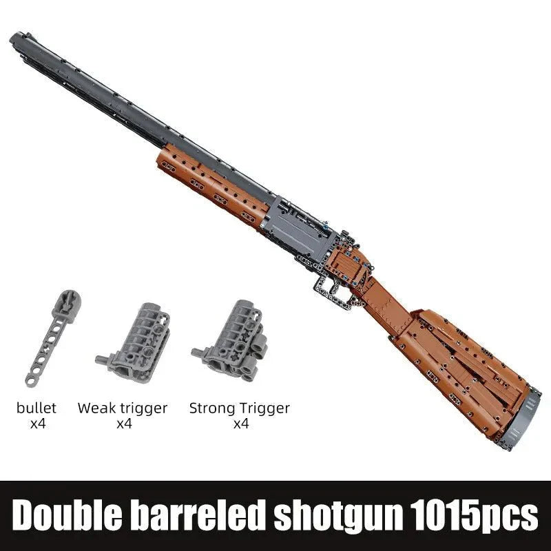 Mould King 14016S - Military Motorized Double-Barreled Shot - vue 9 | Power Blockz