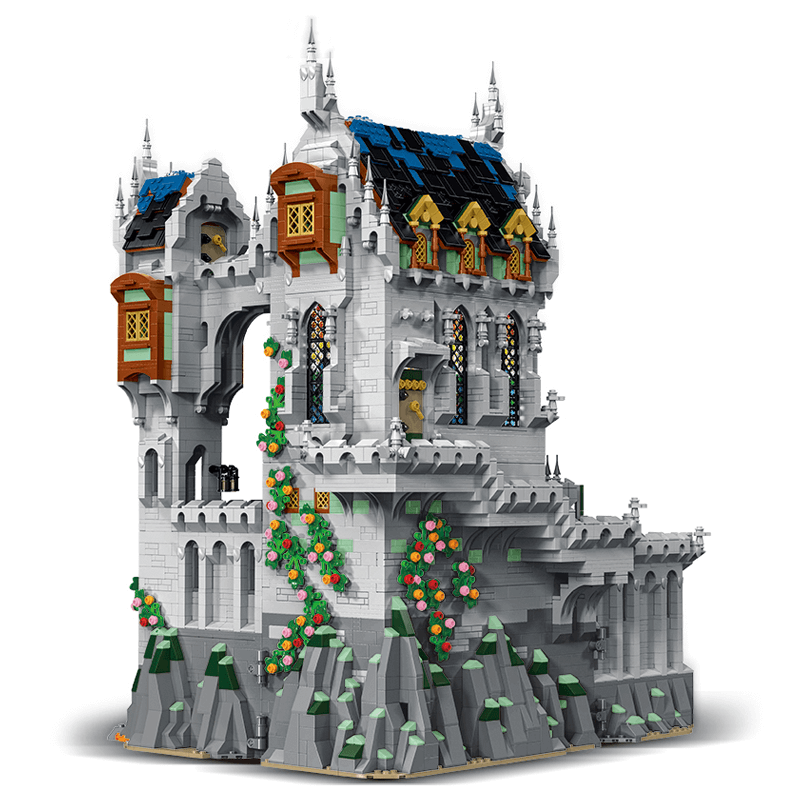 Mork 033010 - European Medieval Castle - vue 13 | Power Blockz