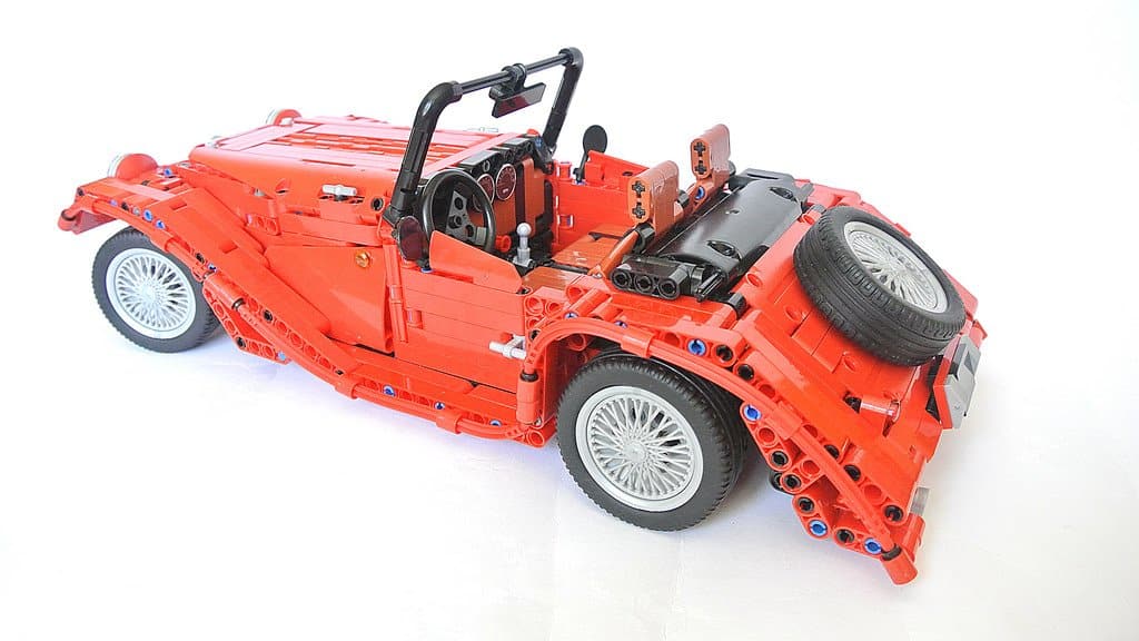 Winner Technique 7062 - Classic Plus 8 Open-Top Roadster - vue 2 | Power Blockz