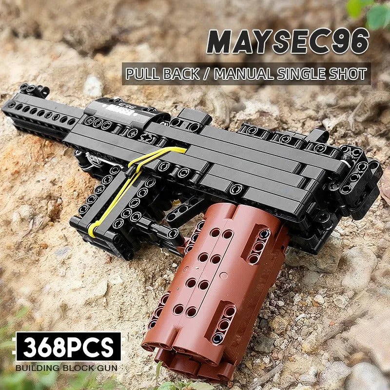 Mould King 14011 - Mauser C96 - vue 2 | Power Blockz