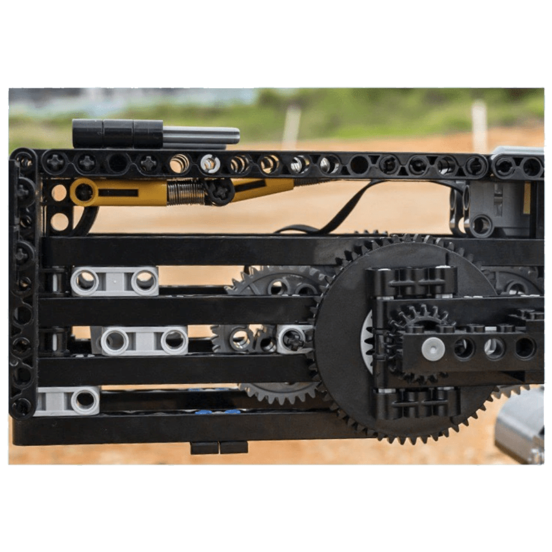 Mould King 20002 - Remote Controlled Abrams Bridge Layer - vue 2 | Power Blockz