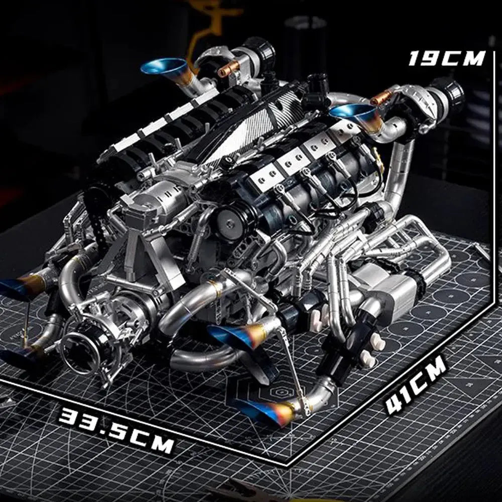 Eikee Y15002 - V8 Turbocharged Engine - vue 8 | Power Blockz