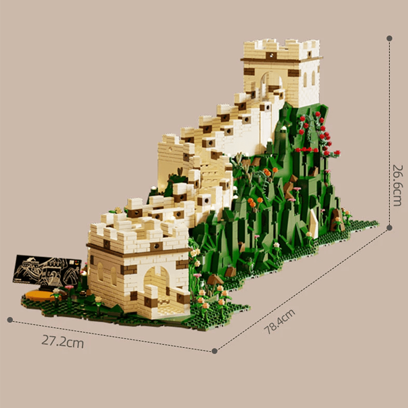 Sembo 201025 - Collectors Edition Great Wall of China - vue 7 | Power Blockz