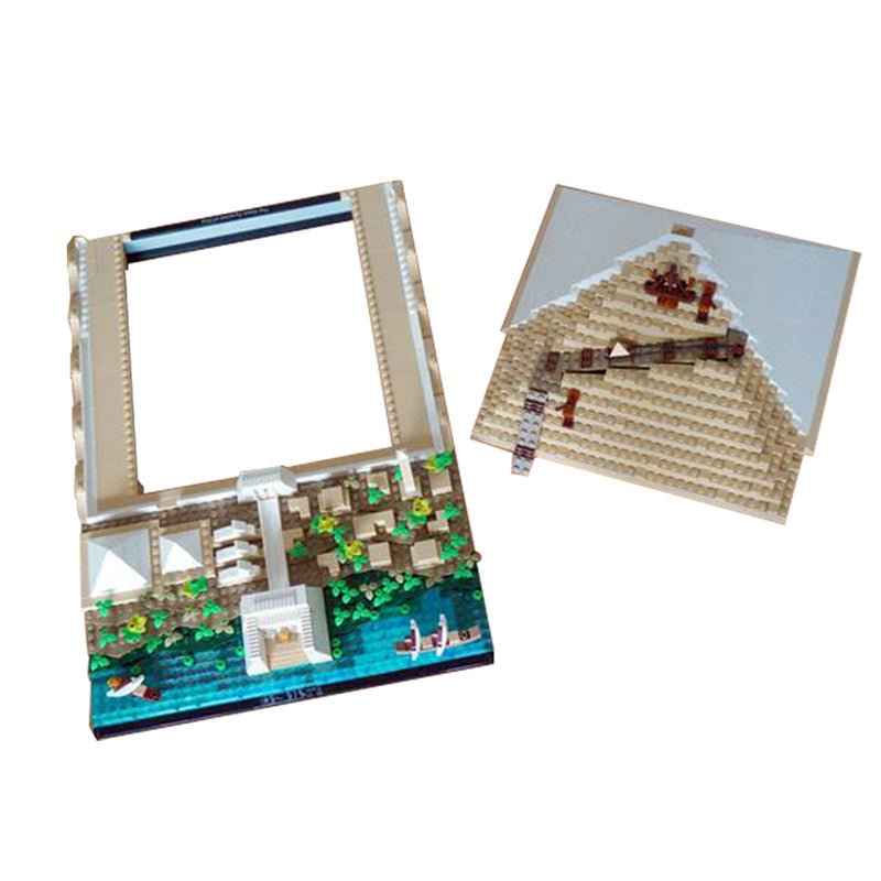 Gobricks MOC-116457 - Building Of The Great Pyramid - vue 7 | Power Blockz