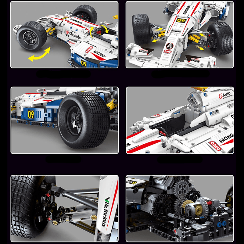 TGL T5009 - RC Single-Seater Formula Racer - vue 3 | Power Blockz