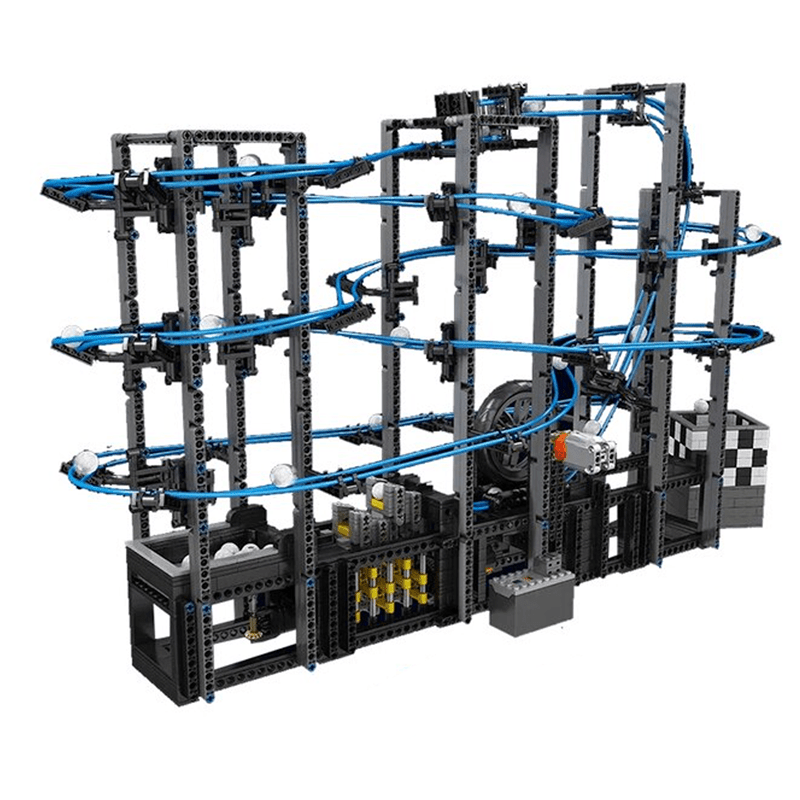 Mould King 26002 - Motorised GBC Marble Run | Power Blockz