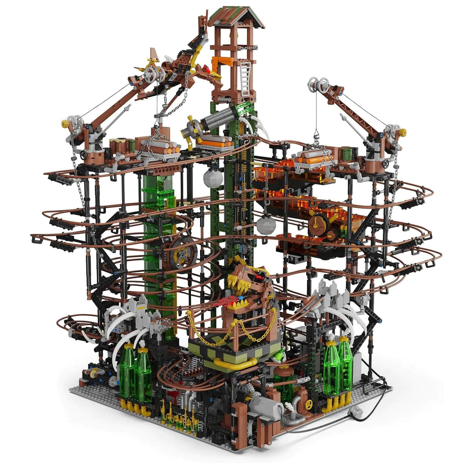 JMBricklayer 70003 - Grand Steampunk Marble Run | Power Blockz