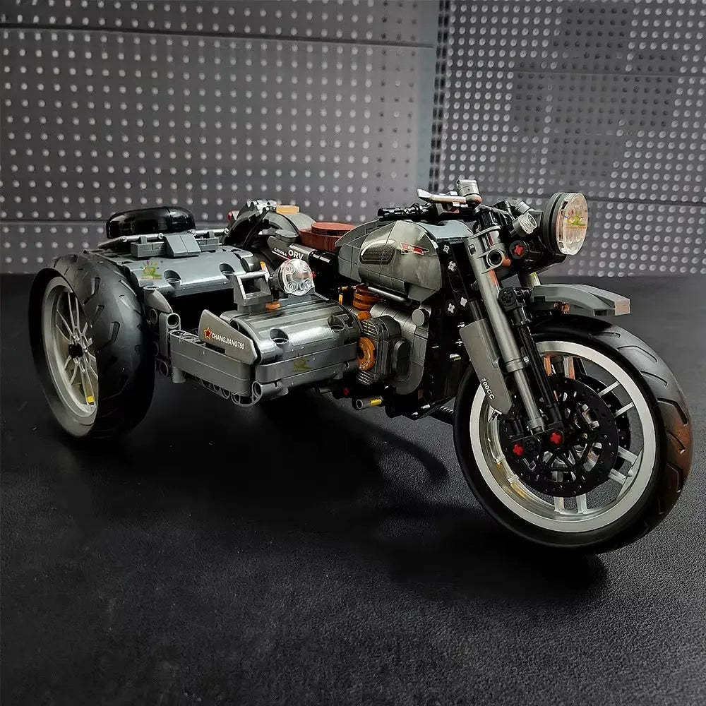 Leibao K2194 - Vintage Sidecar - vue 2 | Power Blockz