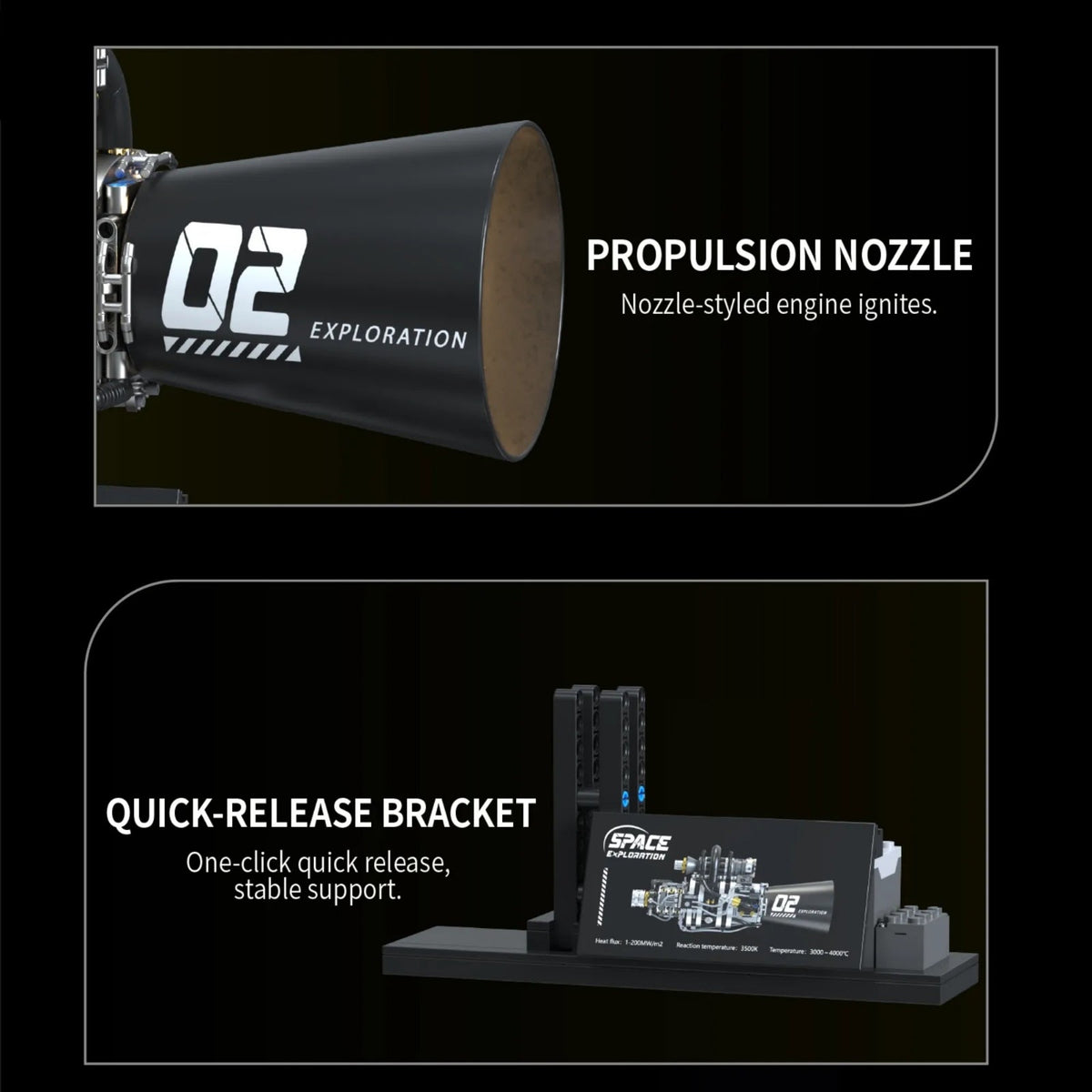 TUOMU T1133 - Starship-Quantum Code Engine - vue 8 | Power Blockz
