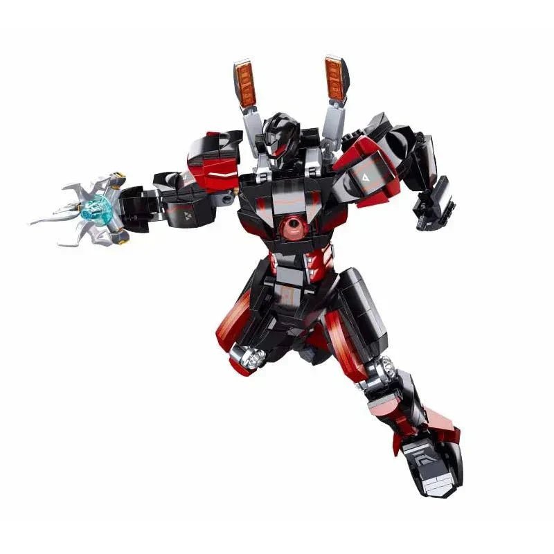 Dark Wanderer Transformed Mech Robot Warrior Bricks Toy | 585pcs - Dark Wanderer Transformed Mech Robot Warrior Bricks Toy - vue 5 | Power Blockz