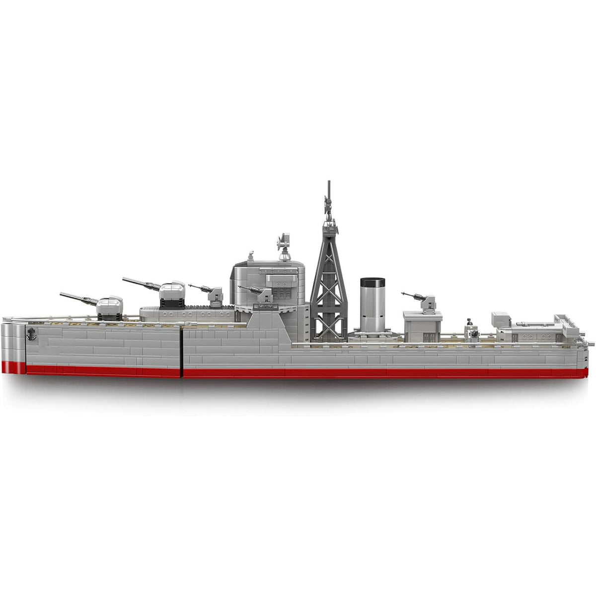 Mould King 10133 - A-Class Naval Destroyer - vue 3 | Power Blockz