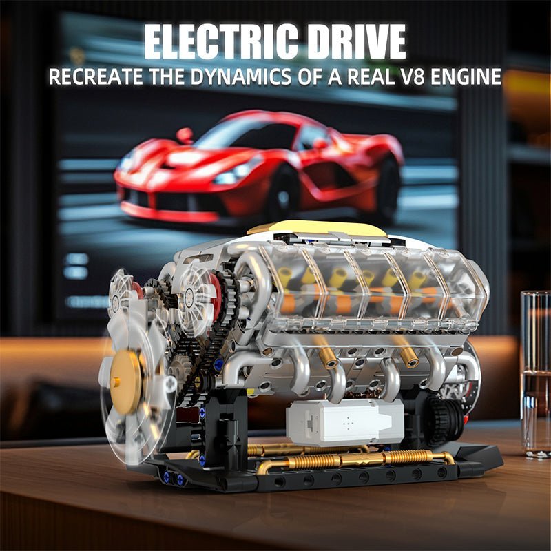 Goqi YC364 - Functional V8 Engine Model - vue 5 | Power Blockz