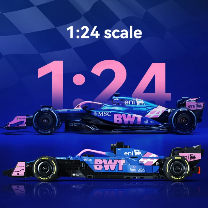 CaDa C55024W - BWT Alpine Formula One Team - vue 3 | Power Blockz