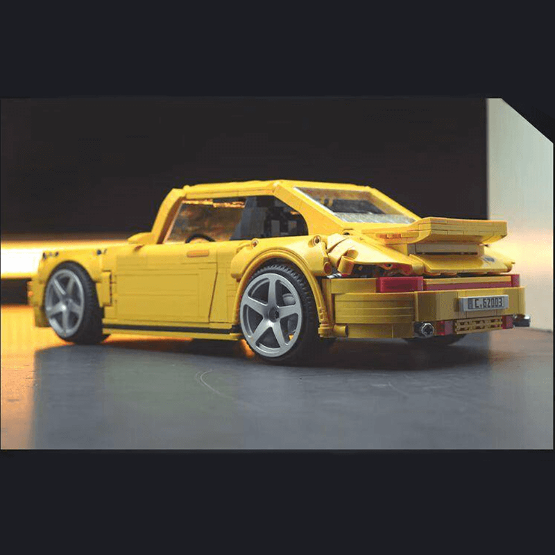 CaDA C62003W - Static Version - RUF CTR Yellow Bird - vue 8 | Power Blockz