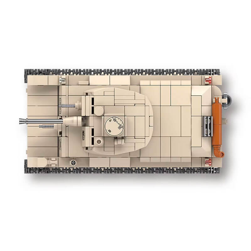 Quanguan 100285 - German 38-T Panzer - vue 8 | Power Blockz