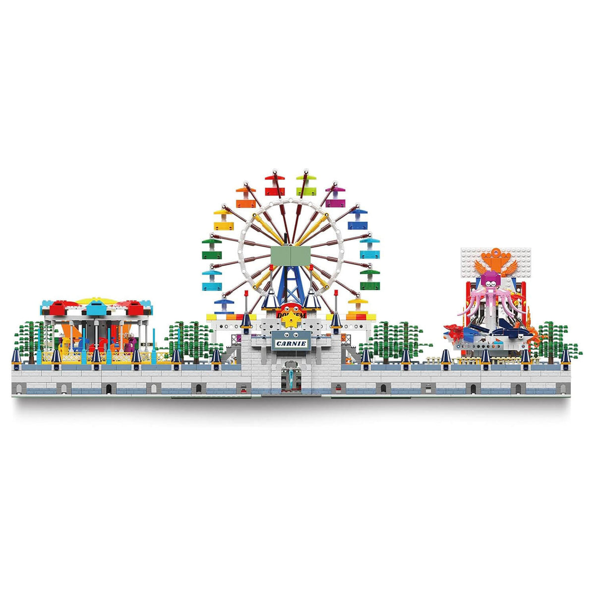 Mould King 11022 - Motorized Amusement Park - Ultimate Edition - vue 2 | Power Blockz