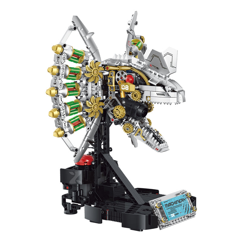 Xinzhuan XZ0014 - Cyber DinoMecha Head | Power Blockz
