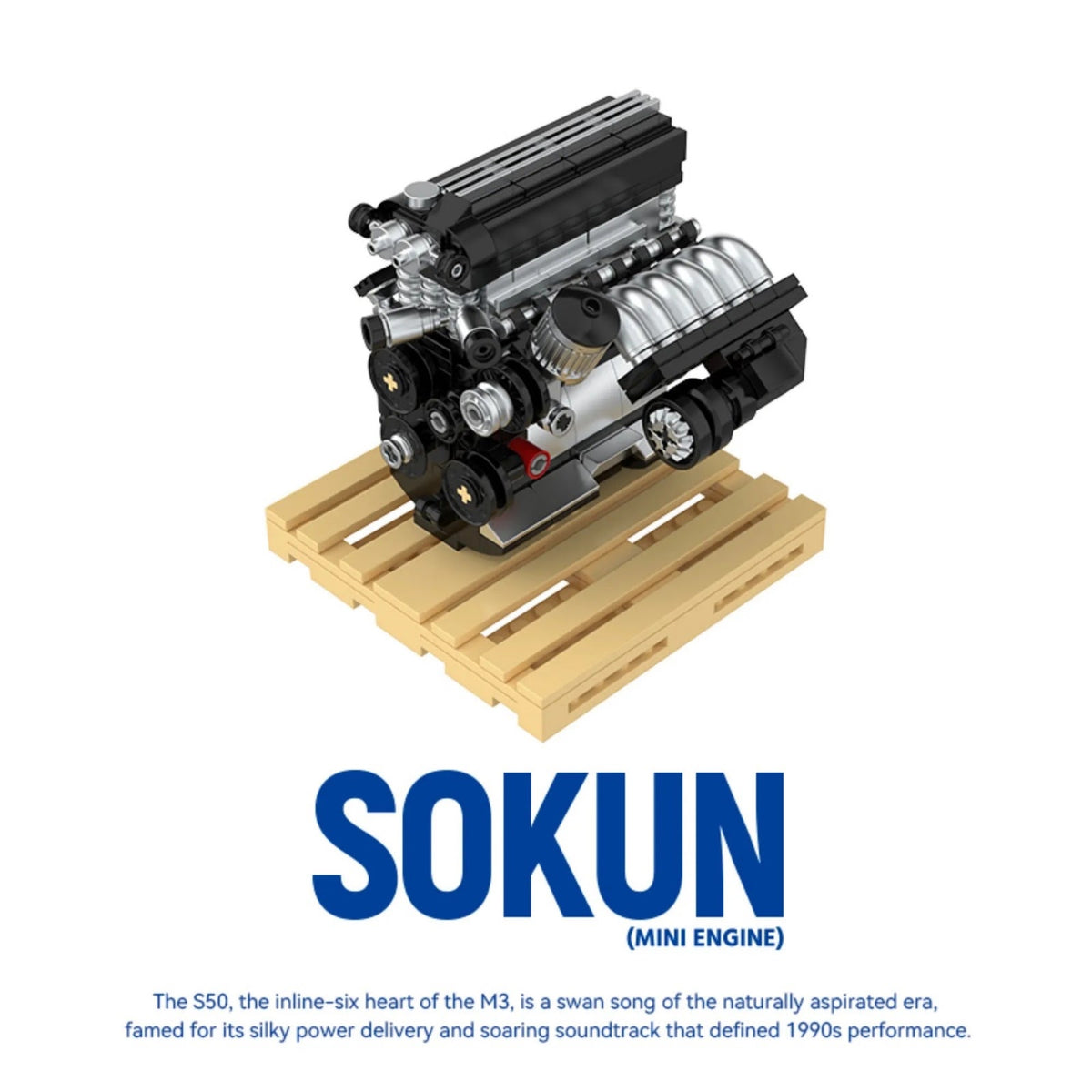 POWERBUILD PB8869F - M3 S50 Engine - vue 2 | Power Blockz