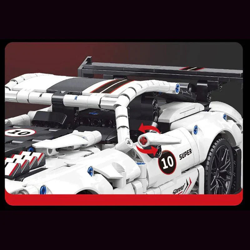 Moyu MY88317 - Track-Ready American Supercar - vue 6 | Power Blockz