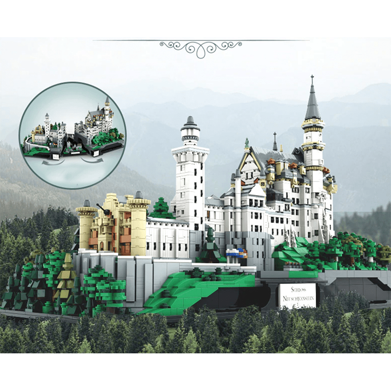 Xingbao 8188 - Neuschwanstein Castle - vue 8 | Power Blockz