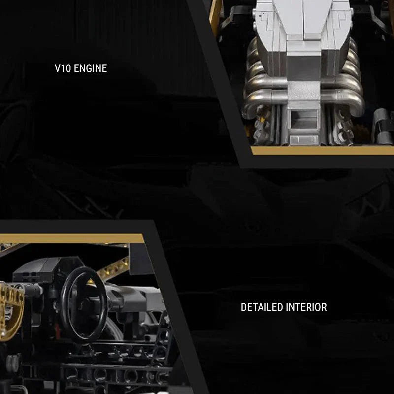 Kbox 10600 - Static Version - Track-Spec V10 STO Biturbo Supercar - vue 11 | Power Blockz