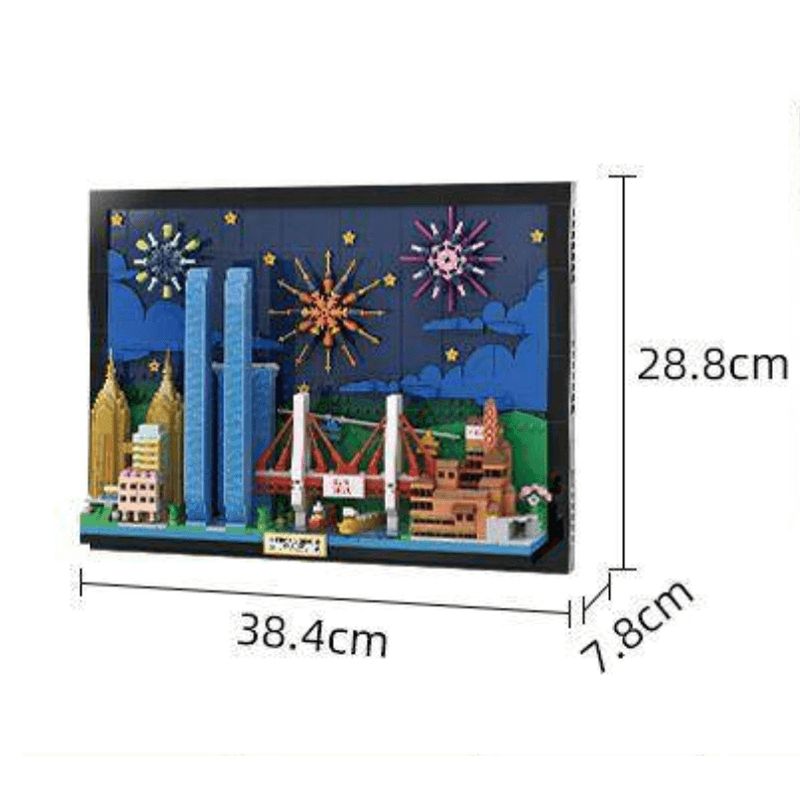 Wange 5920 - Chongqing Skyline - vue 4 | Power Blockz